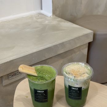 Cocha - duo and kinako matcha - Coffee & Tea Near Me - Houston, Texas