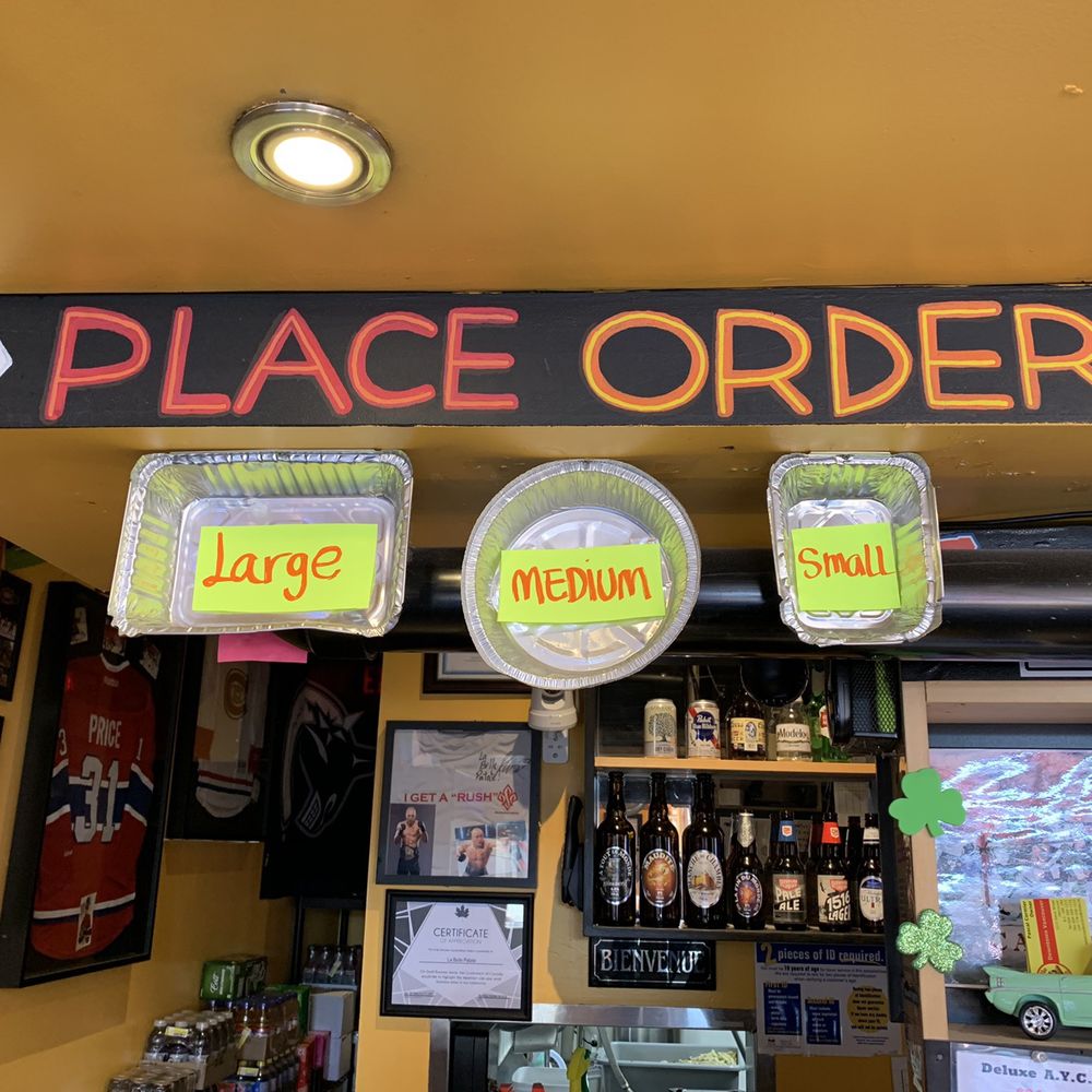 La Belle Patate - poutine sizes - Poutineries Near Me - Vancouver, British Columbia