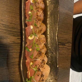 1111 Nikkei - Hamachi tiradito with crunchy quinoa - Peruvian Near Me - Pinecrest, Florida 1111 Nikkei - Hamachi tiradito with crunchy quinoa - Peruvian Near Me - Pinecrest, Florida