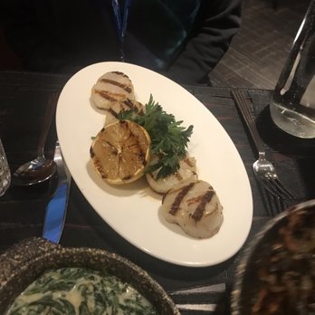 The Grill Room at MSG Restaurant - Scallops - New American Near Me - New York, New York The Grill Room at MSG Restaurant - Scallops - New American Near Me - New York, New York