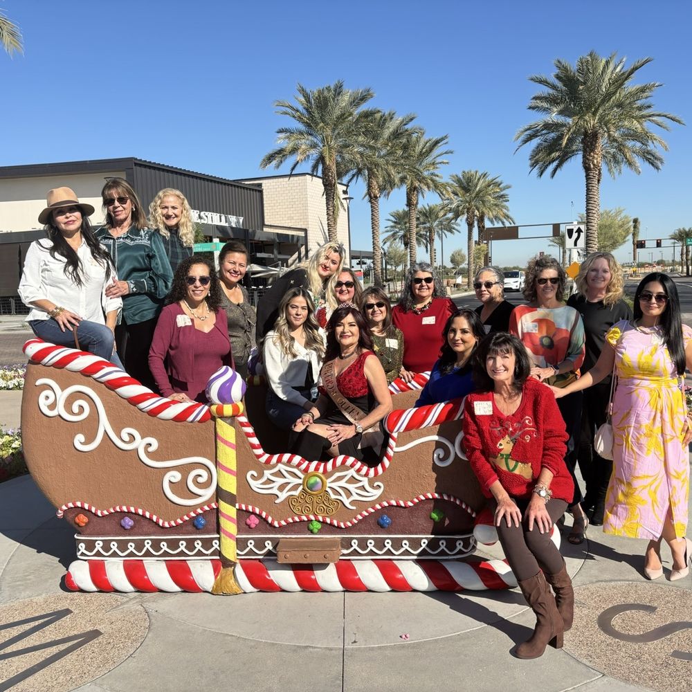 Bacchus Wine And Debauchery - Santa's Sleigh hosted a great photo op for all of us. - Wine Bars Near Me - Goodyear, Arizona