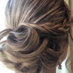 Cabella Hair Design - Cabella stylist Andrea does a wide variety of up do's.