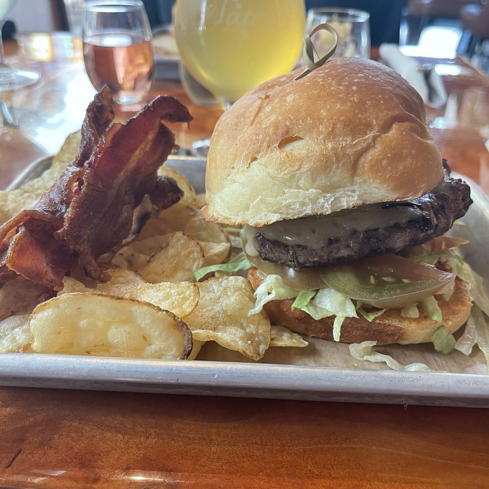 Taproot Cider House - Cider house burger - Bars Near Me - Traverse City, Michigan Taproot Cider House - Cider house burger - Bars Near Me - Traverse City, Michigan