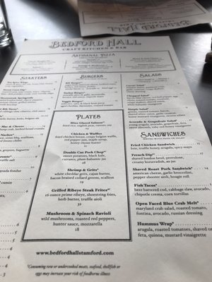 Menu photo 7 Bedford Hall Craft Kitchen & Bar Stamford, CT Menu photo 7 Bedford Hall Craft Kitchen & Bar Stamford, CT