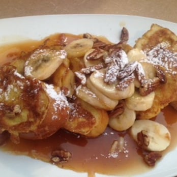 Kristof's Kafe - Caramel Banana French Toast - American Near Me - Davie, Florida