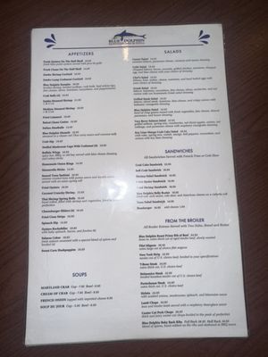Menu photo 4 Blue Dolphin Seafood Bar & Grill Crofton, MD