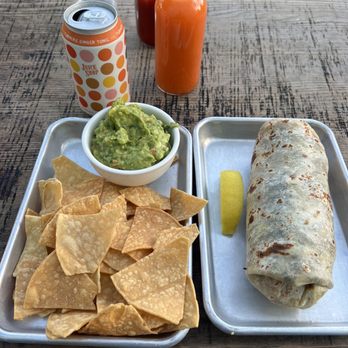 Hook Fish - Chips & guacamole. Poke burrito - Seafood Near Me - San Francisco, California
