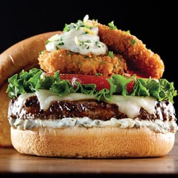 TGI FRIDAYS - SURF AND TURF BURGER