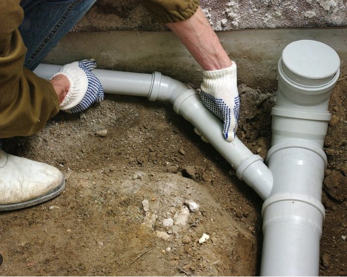 Slide of Flush Drain & Sewer Cleaning