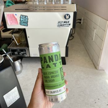 Academic Coffee - Canned Pandan Oat Milk Latte - Bakeries Near Me - San Jose, California