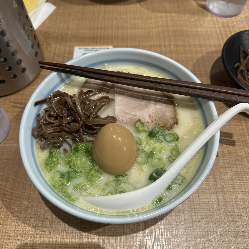 Maruhachi Ra-men - Tamago Ramen (added Wood Ear Mushroom) - Ramen Near Me - Vancouver, British Columbia