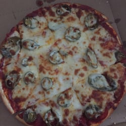 Pizza Man - 10' Pizza with Pepperoni & Jalapeños