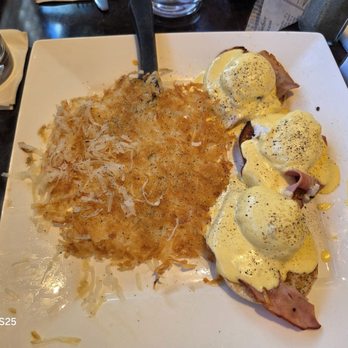 Ricky's All Day Grill - The Traditional Eggs Benedict All Day Breakfast. Make it a three Eggs Benedict for an extra price. - American Near Me - Nanaimo, British Columbia