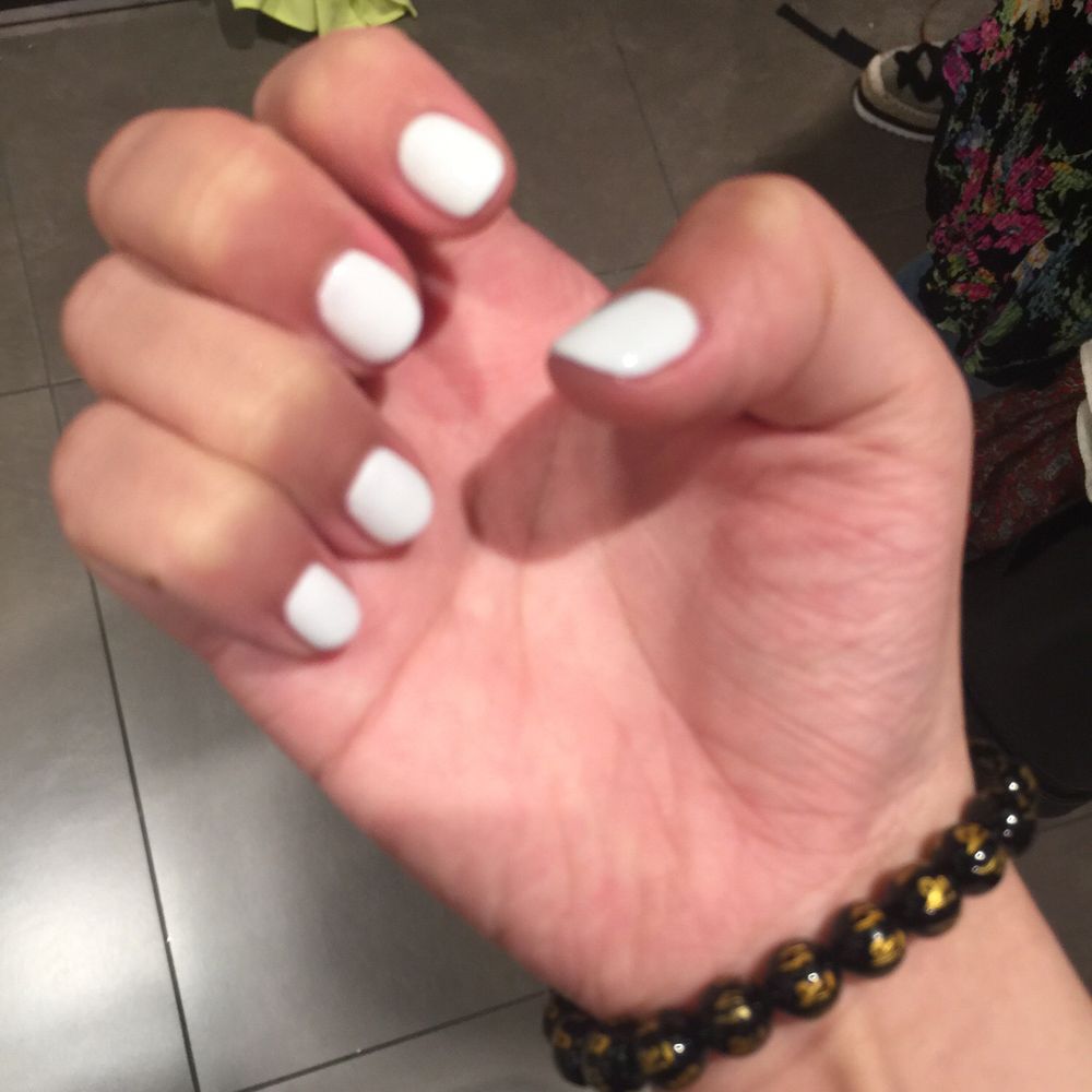 White Gell polish White Gell polish