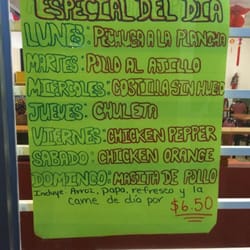 China House - Daily specials