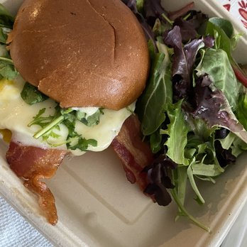 First Watch - Elevated egg sandwich with mixed greens - Breakfast & Brunch Near Me - Murfreesboro, Tennessee