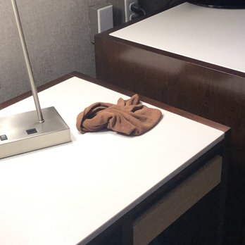 Lancaster Host Resort - Dirty rag on desk in room - Golf Near Me - Lancaster, Pennsylvania
