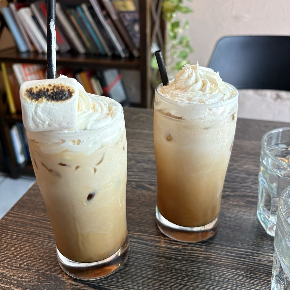 Marshmallow bliss coffee and Coconut Passion coffee