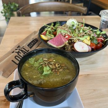 Local Foods - Pozole and SummerHarvest Salad - Sandwiches Near Me - Houston, Texas Local Foods - Pozole and SummerHarvest Salad - Sandwiches Near Me - Houston, Texas