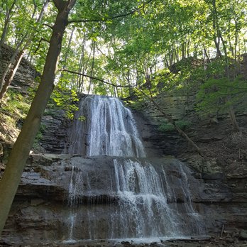 Sherman Falls - Not one of the busy falls, but it's basically free to visit! - Hiking Near Me - Hamilton, Ontario