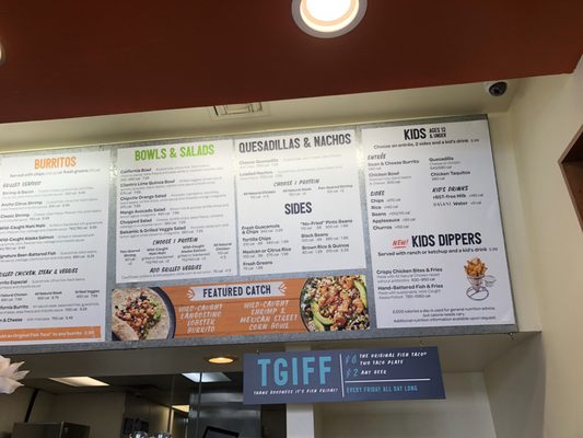 Menu photo 2 Rubio's Coastal Grill San Diego, CA Menu photo 2 Rubio's Coastal Grill San Diego, CA