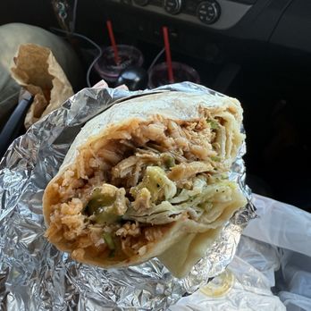 Aztlan Grilled Taqueria - Pork Chile verde burrito - Mexican Near Me - Chico, California