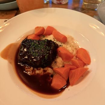 NAPA Kitchen & Bar - Short ribs with risotto & carrots - New American Near Me - Columbus, Ohio NAPA Kitchen & Bar - Short ribs with risotto & carrots - New American Near Me - Columbus, Ohio