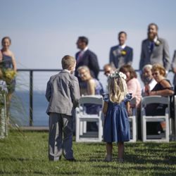 Milford Yacht Club - Ringer Bearer and Flower Girl