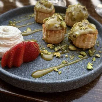 Marcelino’s Seaport - Pistachio dessert - Bars Near Me - Boston, Massachusetts