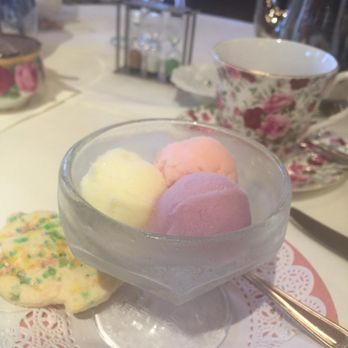 Queen Mary Tea Room - Sorbet trio - Desserts Near Me - Seattle, Washington Queen Mary Tea Room - Sorbet trio - Desserts Near Me - Seattle, Washington