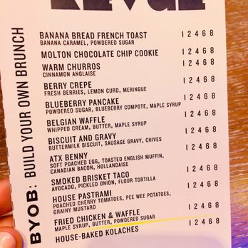 REVUE - Brunch menu - Italian Near Me - Austin, Texas REVUE - Brunch menu - Italian Near Me - Austin, Texas