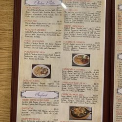 El Rancho Viejo - Menu