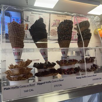 Baskin-Robbins - Waffle cone options - Ice Cream & Frozen Yogurt Near Me - Oxnard, California