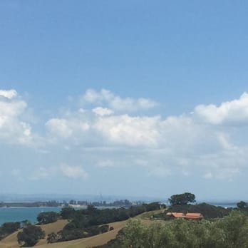 Cable Bay Vineyards - The extraordinary view out the restaurant at Cable Bay! - Wineries Near Me - Oneroa, AUK