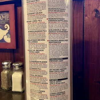 The Bavarian Lodge - Draft menu 2 (July '25) - German Near Me - Lisle, Illinois The Bavarian Lodge - Draft menu 2 (July '25) - German Near Me - Lisle, Illinois
