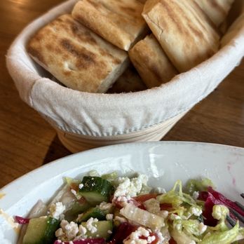 Alania Mediterranean Grill - Customary Bread served at dinner time - Turkish Near Me - Dallas, Texas