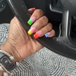 Kevin from Le' Sexy nails did my nails and I love them Kevin from Le' Sexy nails did my nails and I love them