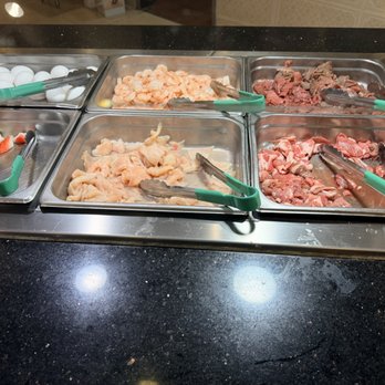 Ichiban Buffet - The beat for the Mongolian Grill. The color of the meat is brown because it's not real cold. Nice supposed to be on ice. - Sushi Bars Near Me - Riverside, California Ichiban Buffet - The beat for the Mongolian Grill. The color of the meat is brown because it's not real cold. Nice supposed to be on ice. - Sushi Bars Near Me - Riverside, California