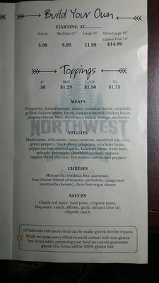 Menu photo 4 Northwest Pizza Company Hayden, ID Menu photo 4 Northwest Pizza Company Hayden, ID