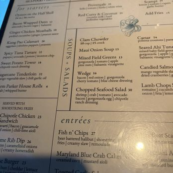 OPAH Seafood Grill - Nice menu. - New American Near Me - Aliso Viejo, California OPAH Seafood Grill - Nice menu. - New American Near Me - Aliso Viejo, California