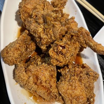 Myungin Dumplings - Half 19. Soy Garlic Fried Chicken - Half - Korean Near Me - Northridge, California Myungin Dumplings - Half 19. Soy Garlic Fried Chicken - Half - Korean Near Me - Northridge, California