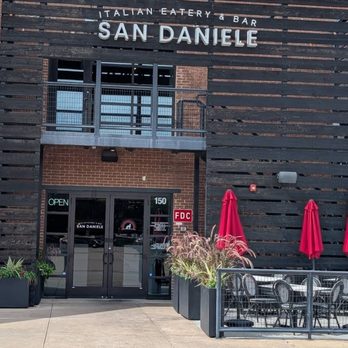 San Daniele Italian Eatery & Bar - The entrance simply beautiful - Italian Near Me - Coppell, Texas