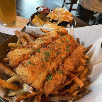 Grove at Briar Barn Inn  - Fish and chips - New American Near Me - Rowley, Massachusetts