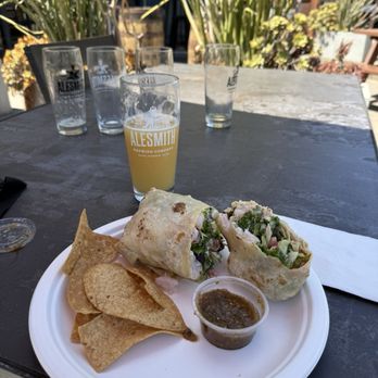 Zoe's Place - Shrimp burrito and a funwave hazy ipa - Mexican Near Me - San Diego, California Zoe's Place - Shrimp burrito and a funwave hazy ipa - Mexican Near Me - San Diego, California
