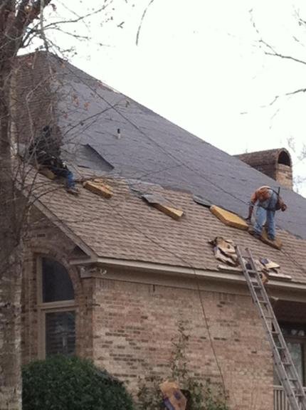 Slide of Liberty Roofing Company