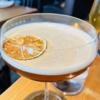 The Quinte Oyster Bar - Dark rum cocktail (dark arts?) - Cocktail Bars Near Me - Charleston, South Carolina