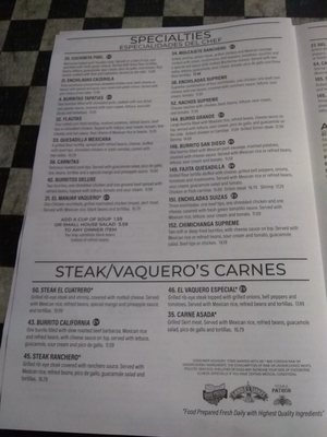 Menu photo 7 El Vaquero Mexican Restaurant Blue Ash, OH Menu photo 7 El Vaquero Mexican Restaurant Blue Ash, OH