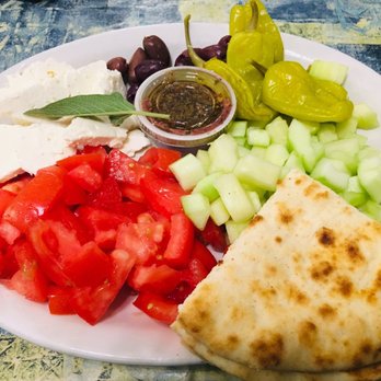 Olympik Restaurant & Bakery - Village salad - Mediterranean Near Me - Charleston, South Carolina
