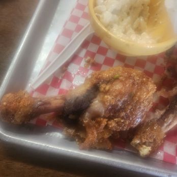 Chicken & Brisket - Chicken had blood inside thw whole meat. I was gonna take off the bloody part, but it was the whole chicken - Asian Fusion Near Me - Pearl City, Hawaii Chicken & Brisket - Chicken had blood inside thw whole meat. I was gonna take off the bloody part, but it was the whole chicken - Asian Fusion Near Me - Pearl City, Hawaii