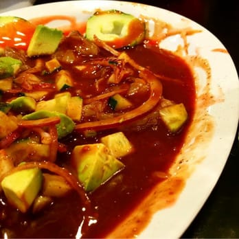 Hector's Mariscos - This is "Aguachile de Tamarindo" similar to the "Ceviche de tamarindo". - Seafood Near Me - Chula Vista, California